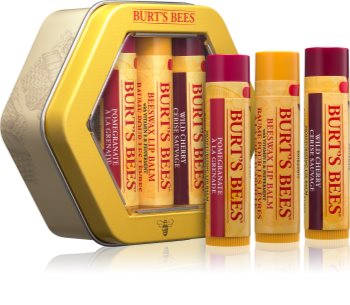 Burt’s Bees Burt's Trio Tin kit di cosmetici III. (per le labbra) da donna