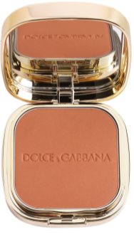 Dolce & Gabbana The Foundation Perfect Matte Powder Foundation zmatňujúci púdrový make-up so zrkadielkom a aplikátorom