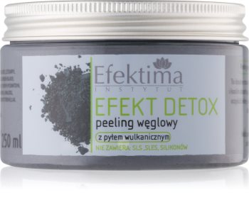 Efektima Institut Efekt Detox telový peeling s aktívnym uhlím