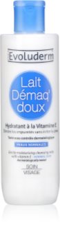 Evoluderm Moisturising* jemné odličovacie mlieko s vitamínom E