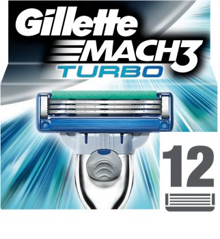 Gillette Mach 3 Turbo lame di ricambio