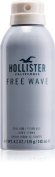 Hollister Free Wave telový sprej pre mužov
