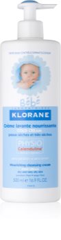 Klorane Bébé Cold Cream vyživujúce čistiace mlieko pre suchú až veľmi suchú pokožku