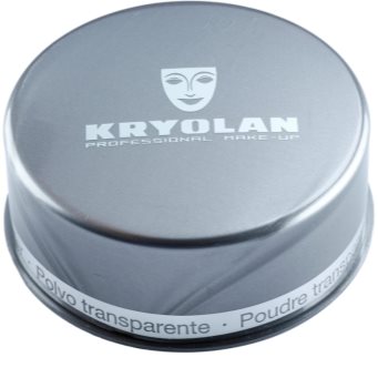 Kryolan Basic Face & Body transparentný sypký púder