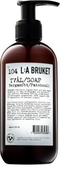 L:A Bruket Body Flüssigseife mit Bergamotte und Patschuli für Hände und Körper