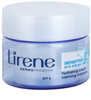 Lirene Healthy Skin+ Sensitive Skin crema idratante per lenire le irritazioni SPF 6