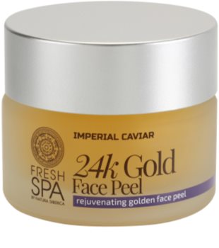 Natura Siberica Fresh Spa Imperial Caviar scrub ringiovanente viso con oro a 24 carati