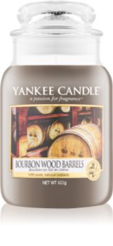 Yankee Candle Bourbon Wood Barrels vonná sviečka 623 g Classic veľká
