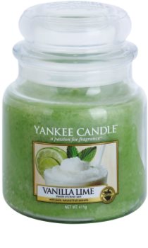 Yankee Candle Vanilla Lime vonná sviečka Classic stredná