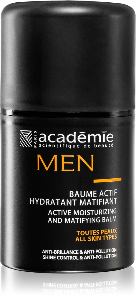 Бальзам для лица мужской Academie Scientifique de Beaute Men увлажняющий, с матовым финишем, 50 мл