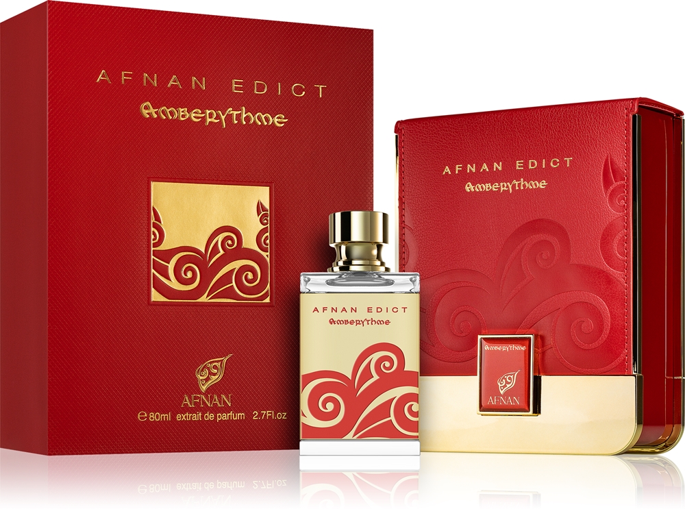 Edict Amberythme by Afnan, 2.7 oz Extrait De Parfum for Unisex