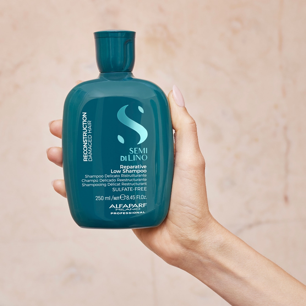 Crème stylisant Semi di Lino Alfaparf Milano Semidilino Reconstruct Anti-Break 125 ml (125 ml) main image 1