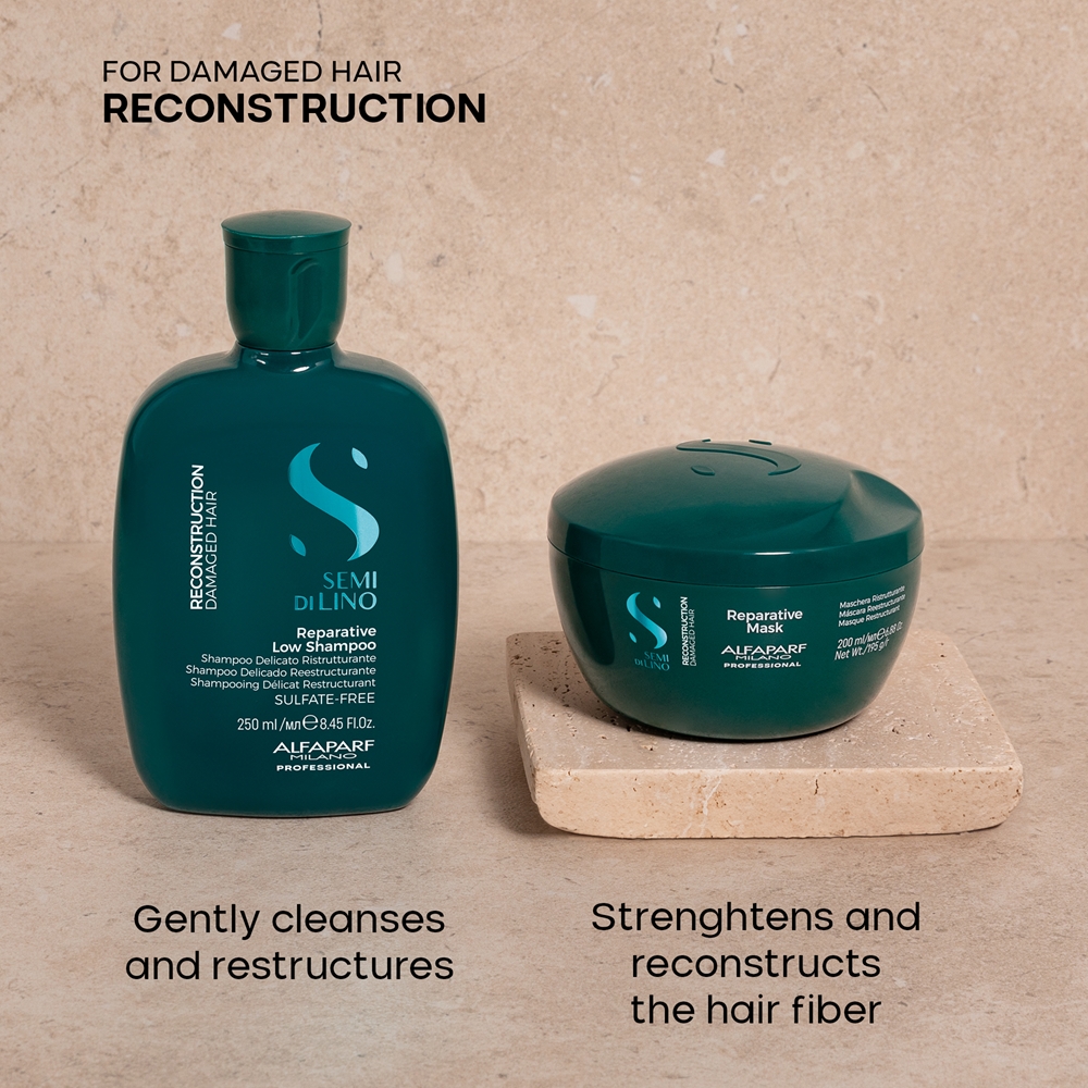 Crème stylisant Semi di Lino Alfaparf Milano Semidilino Reconstruct Anti-Break 125 ml (125 ml)