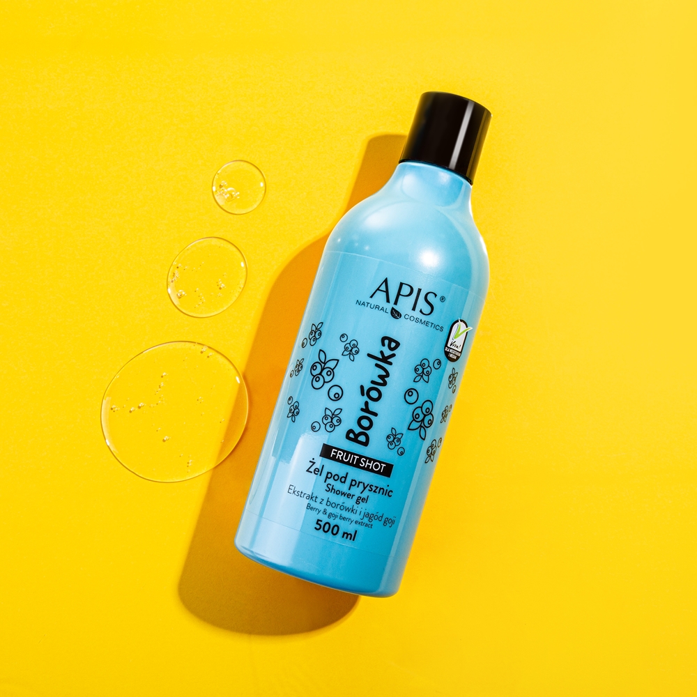 Apis Natural Cosmetics Fruit Shot Blueberry shower gel | notino.co.uk