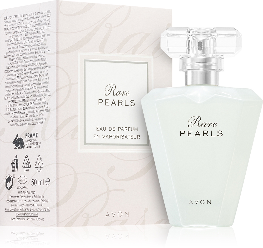 Eau De Parfum AVON Rare Pearls - Vaporisateur Voyage 15 Ml, Neuf