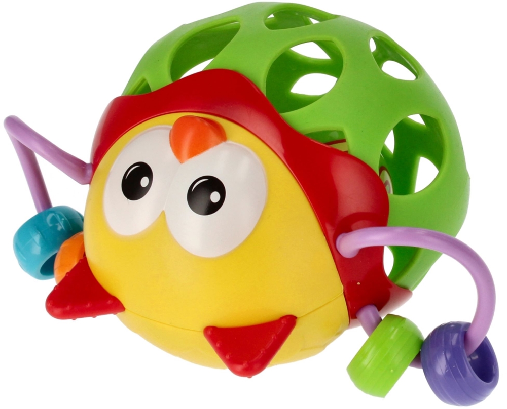 Produktbild von Bam Bam Sensorischer Igel – Spielzeug Ab 6 Monaten, Mit Weichen Noppen, Fördert Motorik & Tastsinn