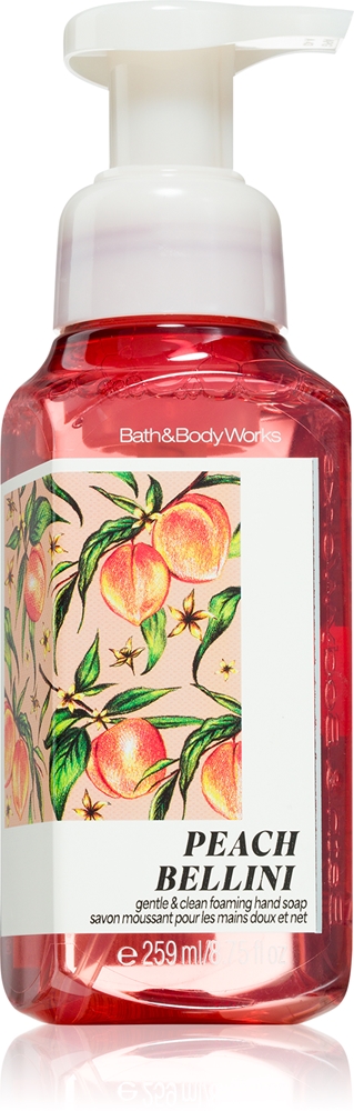 Bath & Body Works Peach Bellini - Жидкое мыло для рук Bath Body Works Peach Bellini, питательное, для всех типов кожи, 259 мл, 259 мл