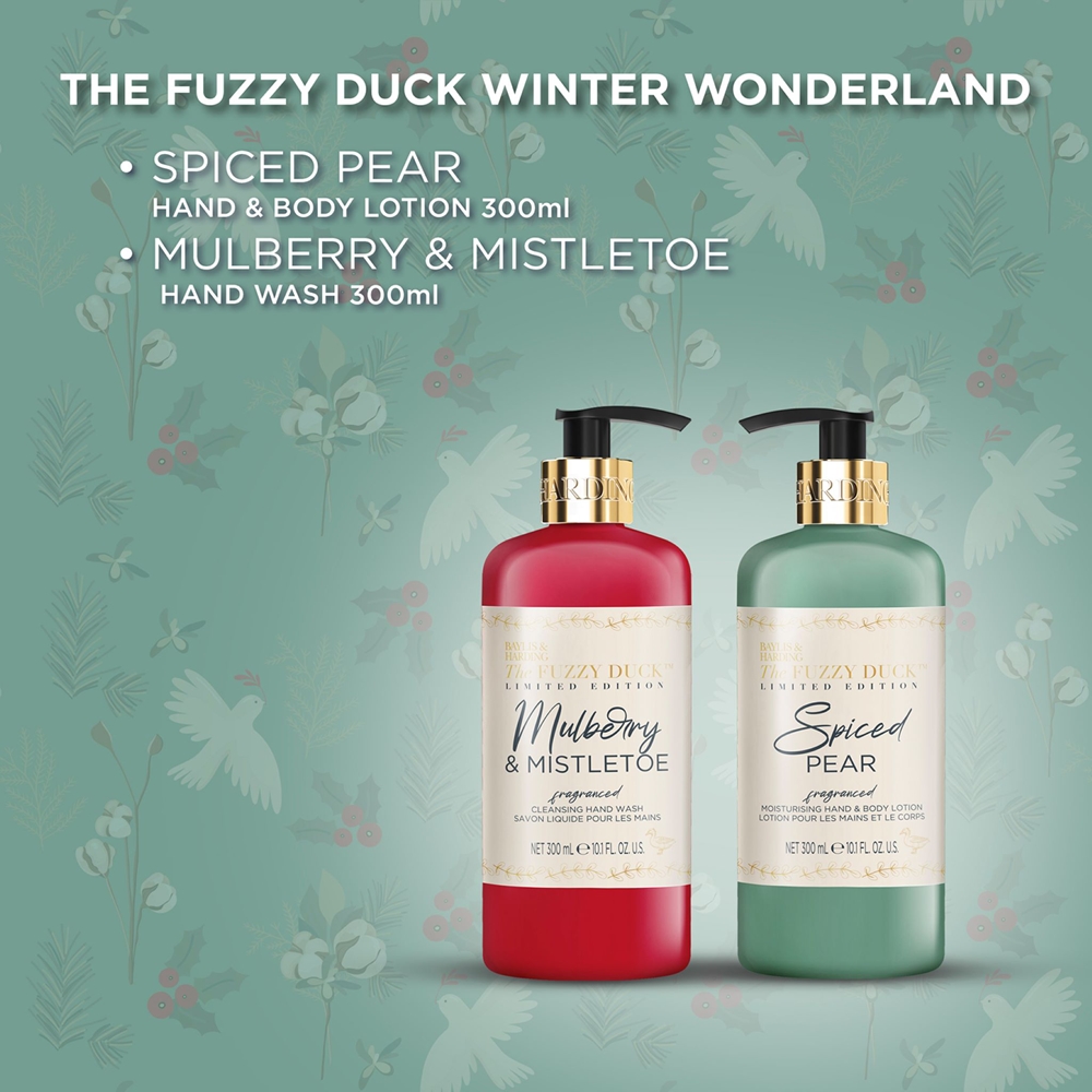 Baylis & Harding Cosmopolitan Fuzzy Duck Handwäsche – Pflegendes Dufterlebnis, 500 Ml