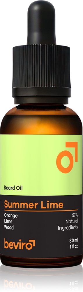 Масло для бороды Beviro Bear Oil Summer Line со скваланом и маслом авокадо, смягчающее, 30 мл Summer Line