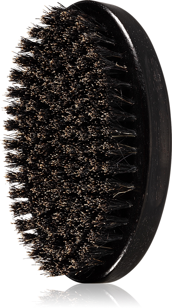 Щётка для бороды Beviro Wood Beard Brush, из натуральной щетины кабана, с деревянной ручкой
