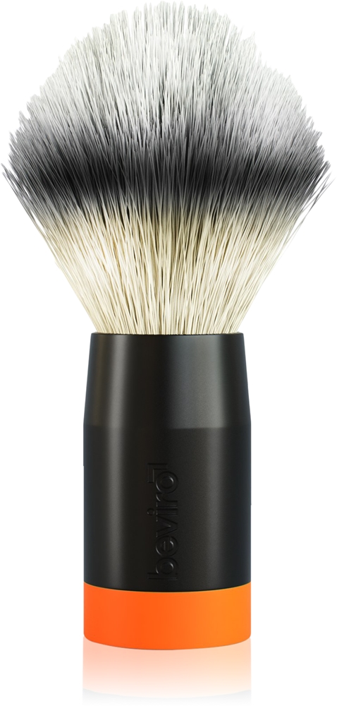 Помазок для бритья Beviro Save the Badger Brush с синтетическим ворсом, дизайнерское исполнение, 1 шт