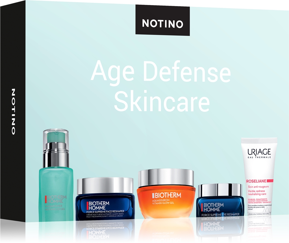Набор пробников Beauty Discovery Box Notino Age Defense Skincare для ухода за кожей лица, 5 средств