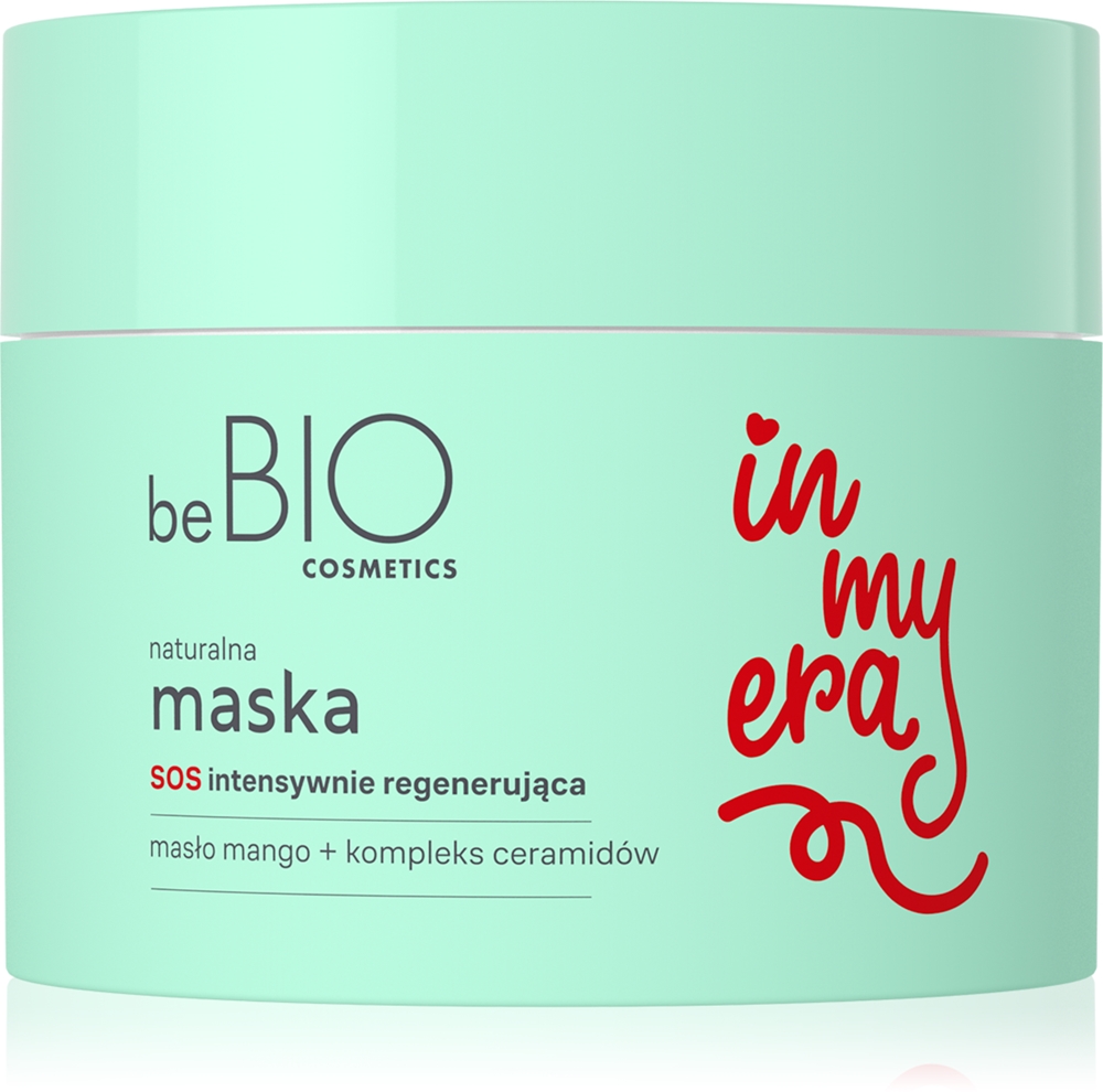 Маска для волос beBIO In My Era Natural SOS восстанавливающая, увлажнение и разглаживание, 250 мл