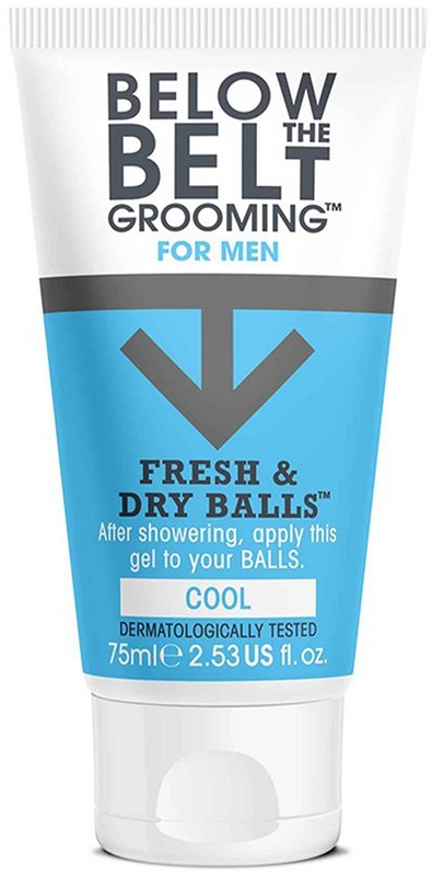 Below the Belt Grooming Fresh & Dry Balls Gift Cool - Дезодорант для интимных зон, 75 мл