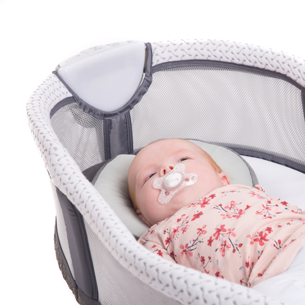 Lekebaby Matelas à Langer Portable Gris - Grand Format, Poches Rangement Et Coussin Tête, Idéal Voyage