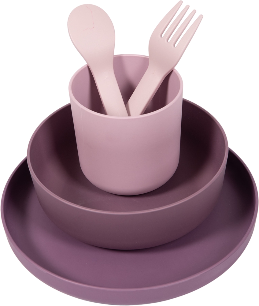 Set Stoviglie Bambini Hey Duggee - 6 Pezzi Riutilizzabili Con Piatto, Ciotola E Posate - Foto 3