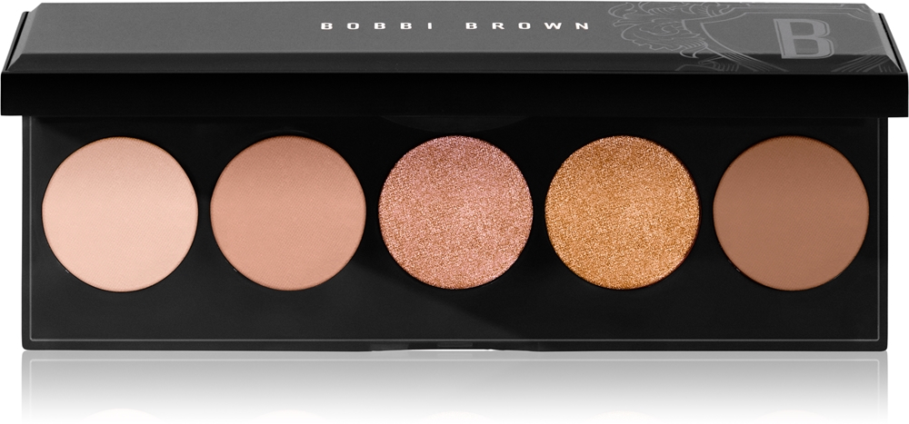 Палетка теней для век Bobbi Brown Nudes Eyeshadow Palette нюдовые оттенки, стойкие, 1 шт, оттенок Peachy Nudes
