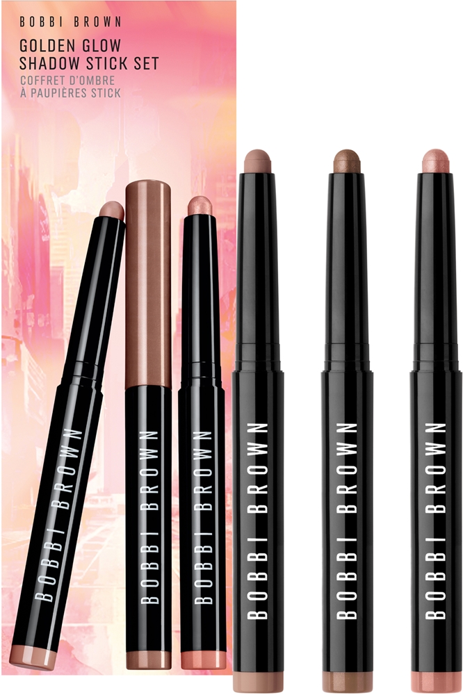 Набор теней для век Bobbi Brown Golden Glow Shadow Stick Set кремовые, в стике, 1 шт