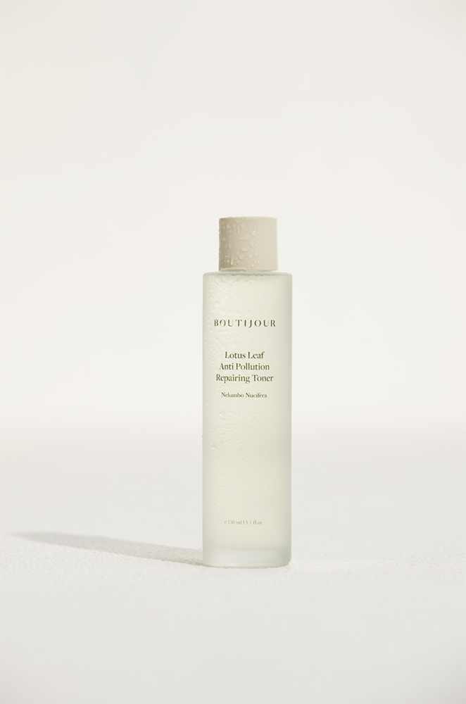 Тоник для лица BOUTIJOUR Lotus Leaf Anti-Pollution Repairing Toner с экстрактом листьев лотоса, успокаивающий, 150 мл — фото 2