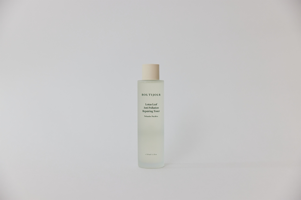 Тоник для лица BOUTIJOUR Lotus Leaf Anti-Pollution Repairing Toner с экстрактом листьев лотоса, успокаивающий, 150 мл — фото 3