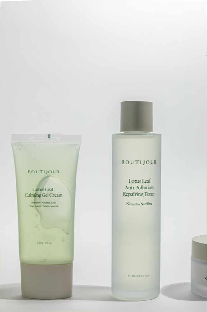 Тоник для лица BOUTIJOUR Lotus Leaf Anti-Pollution Repairing Toner с экстрактом листьев лотоса, успокаивающий, 150 мл — фото 8