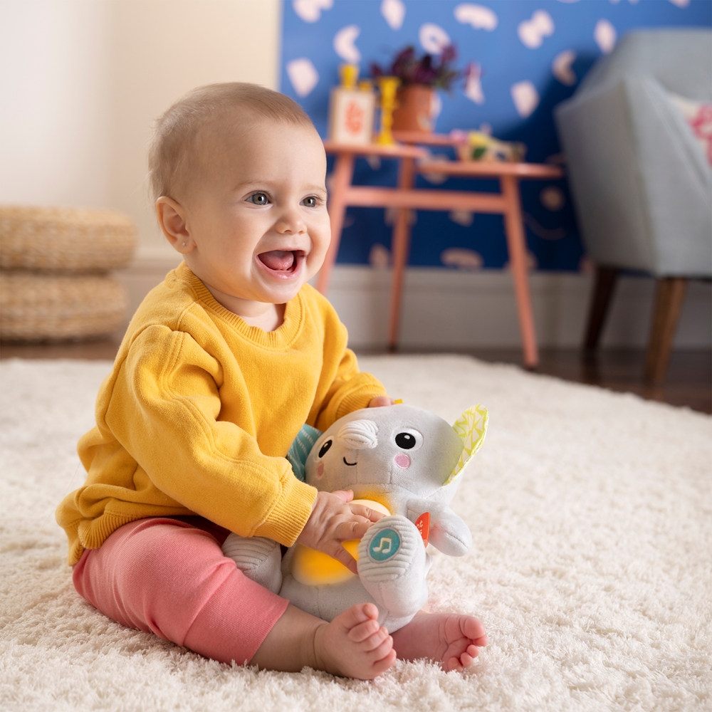 Bright Starts Hug-a-bye Baby™ Stuffed Toy with melody | notino.ie