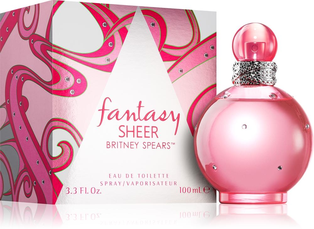 Fantasy Sheer by Britney Spears, 3.3 oz EDT Spray for Women