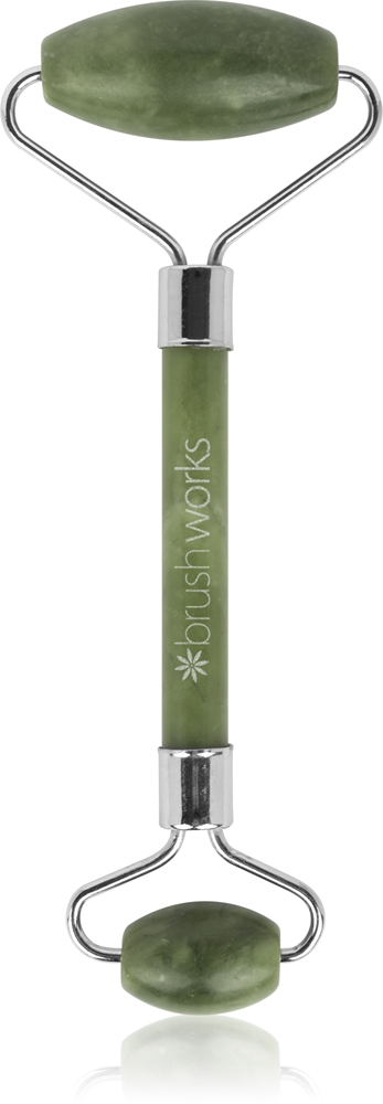 Brushworks HD Jade Roller - ролик для массажа лица и области вокруг глаз, 1 шт