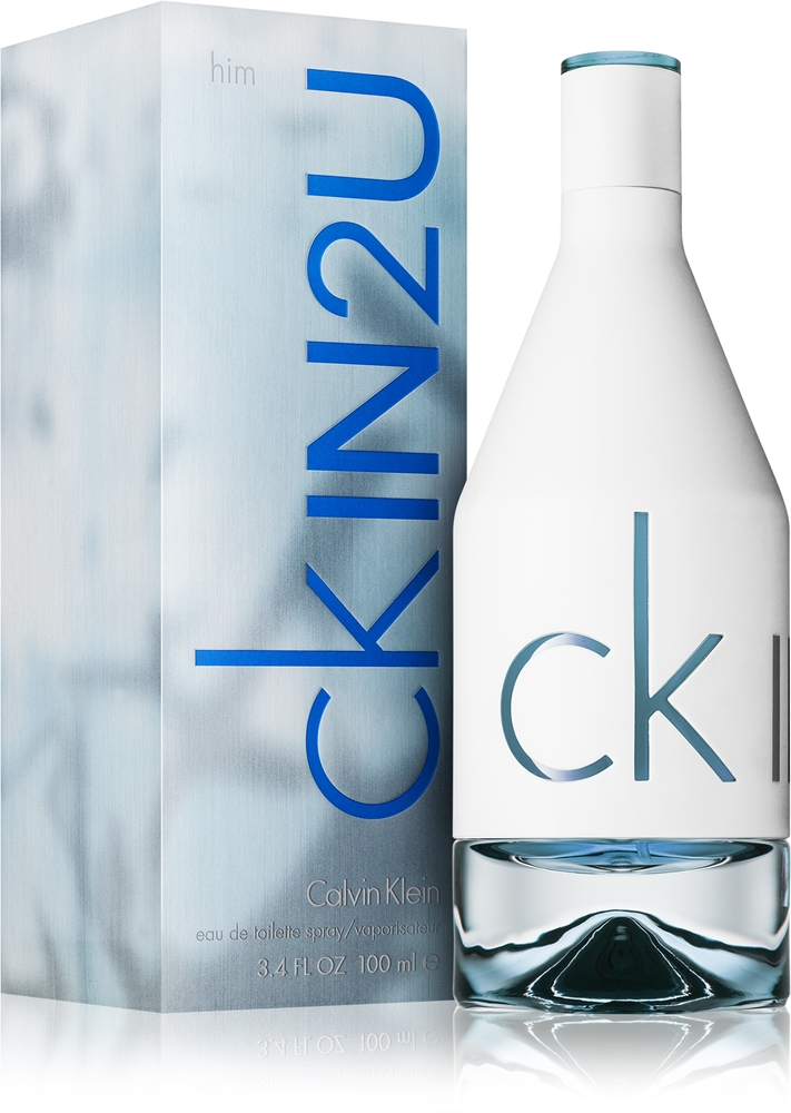 CK IN2U by Calvin Klein, 3.4 oz Eau De Toilette Spray for Men