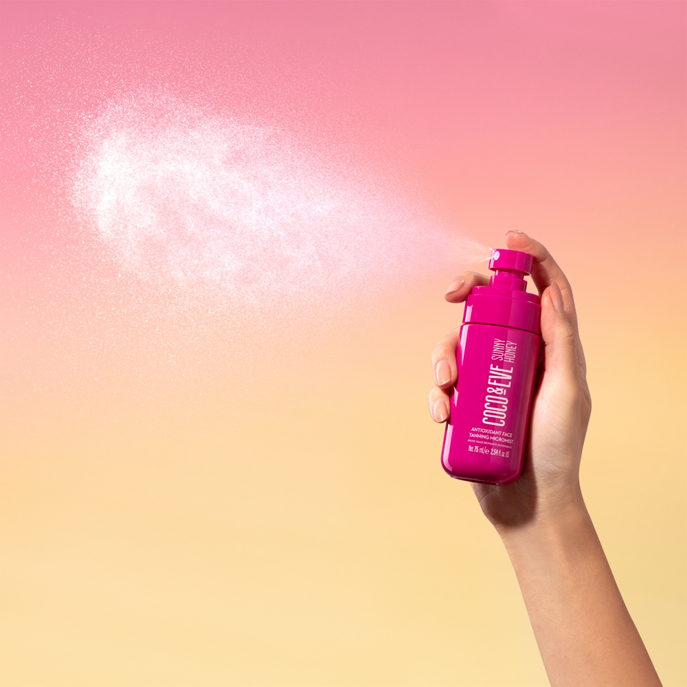 Coco & Eve Sunny Honey Antioxidant Face Tanning Micromist selftanning