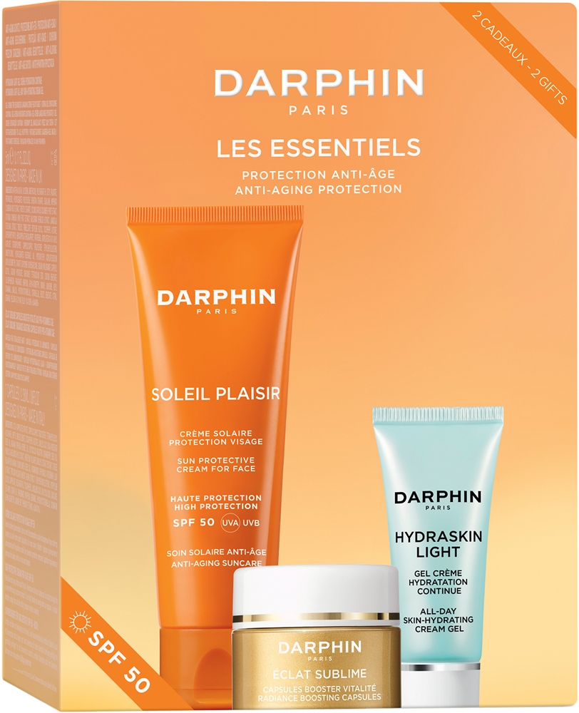 Набор косметики Darphin Les Essentiels Protection Anti-Age для лица, подарочный, 1 шт