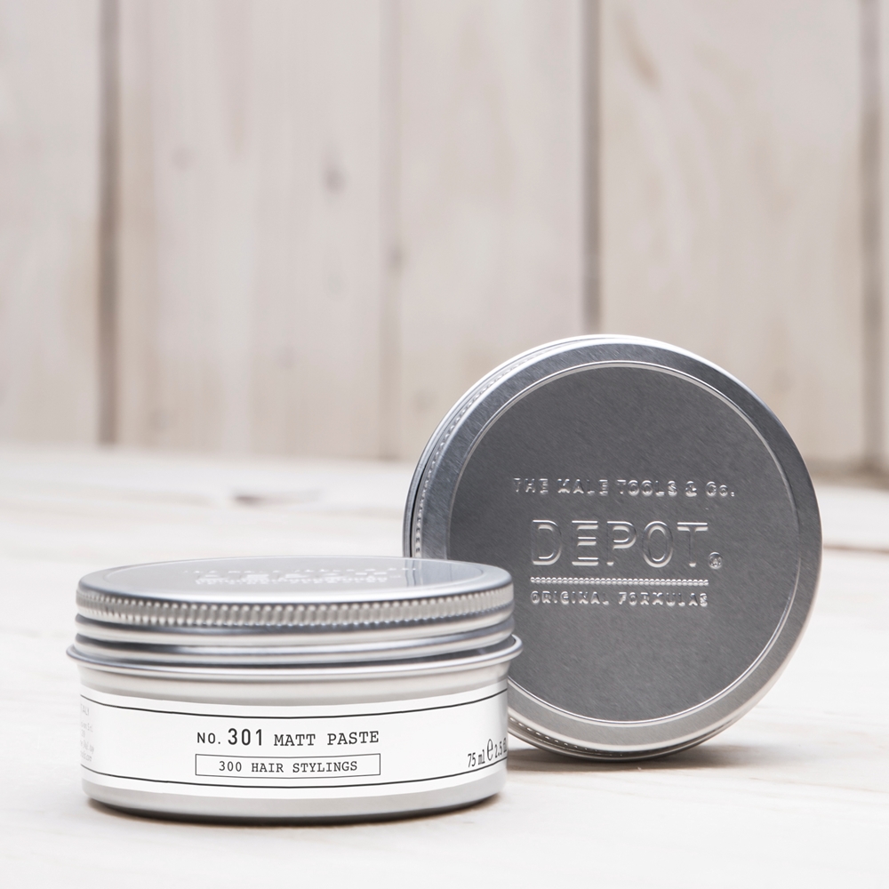 DEPOT 300 HAIR STYLING NO. 301 MATT PASTE Styling Paste for hair ...