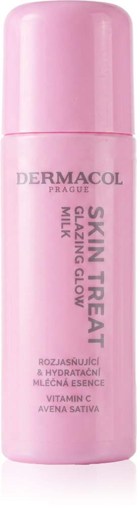 Тоник-молочко для лица Dermacol Skin Treat Glazing Glow Milk увлажняющий, для сияния кожи, 100 мл