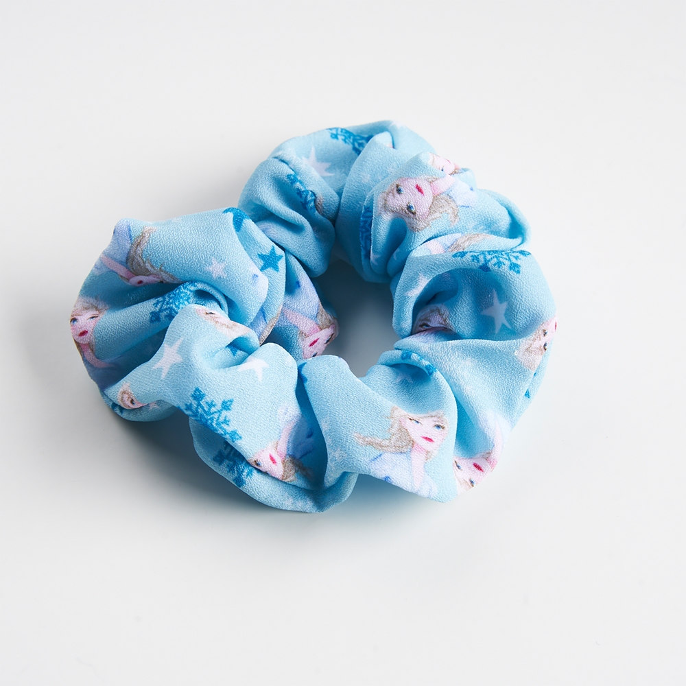 chouchou cheveux vert scrunchie made in France Chérie et Dandy