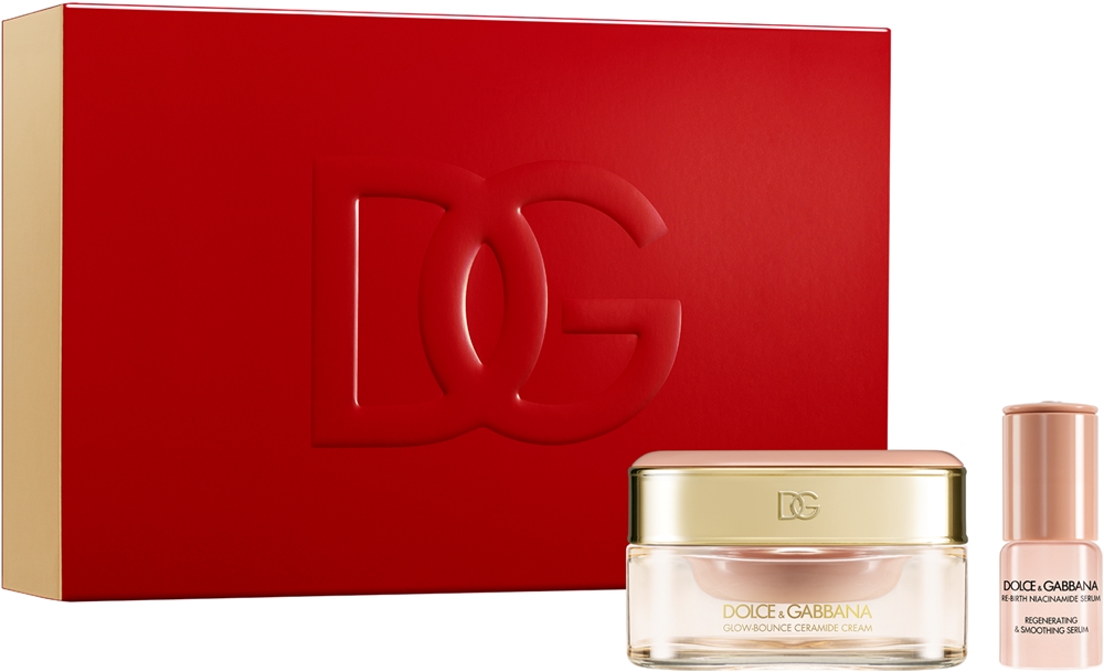 Dolce&Gabbana Fresh Skin Gift Set - Набор для ухода за лицом Dolce Gabbana Fresh Skin Gift Set с кремом и сывороткой, подарочный