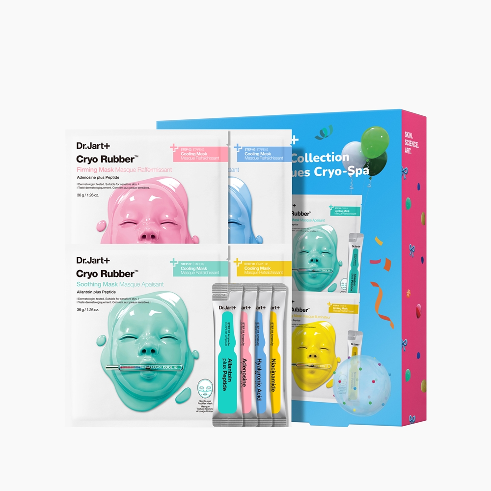 Набор гидрогелевых масок для лица Dr. Jart+ Holiday Cryo Spa Mask Collection в подарочной упаковке, 1 шт