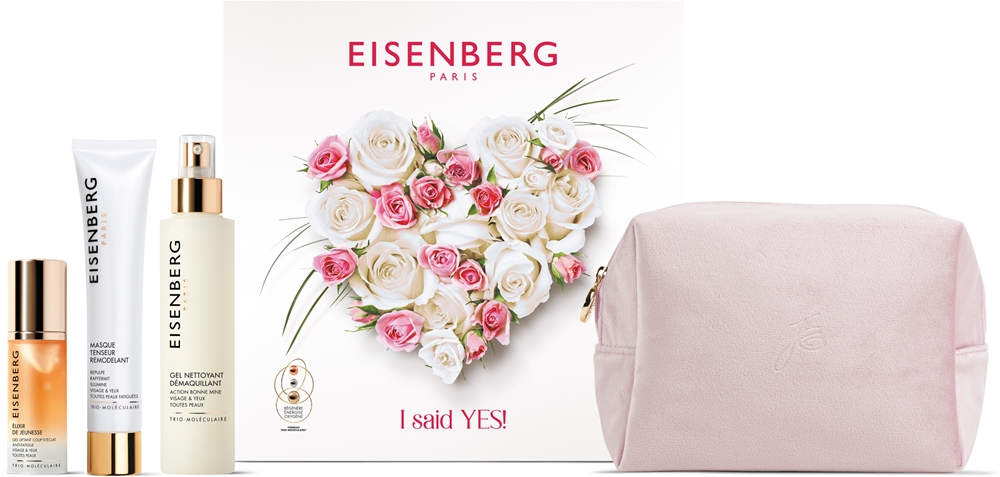 Набор косметики для лица EISENBERG I said YES! с маской, гелем и косметичкой