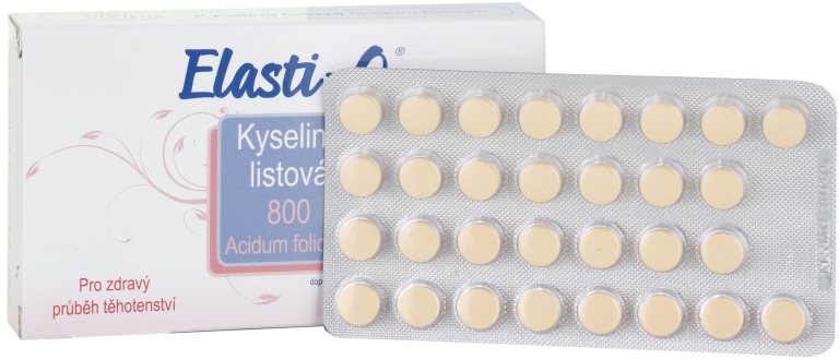 Elasti-Q Kyselina listová 800 μg | notino.si