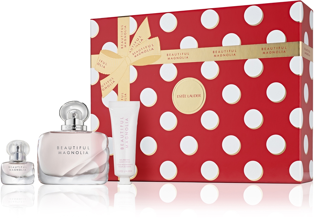Estée Lauder Holiday Beautiful Magnolia Favorites Trio