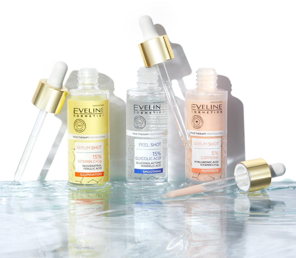 Emlin Eveline Cosmetics Serum Shot 5% Caffeine refreshing eye serum | notino ...
